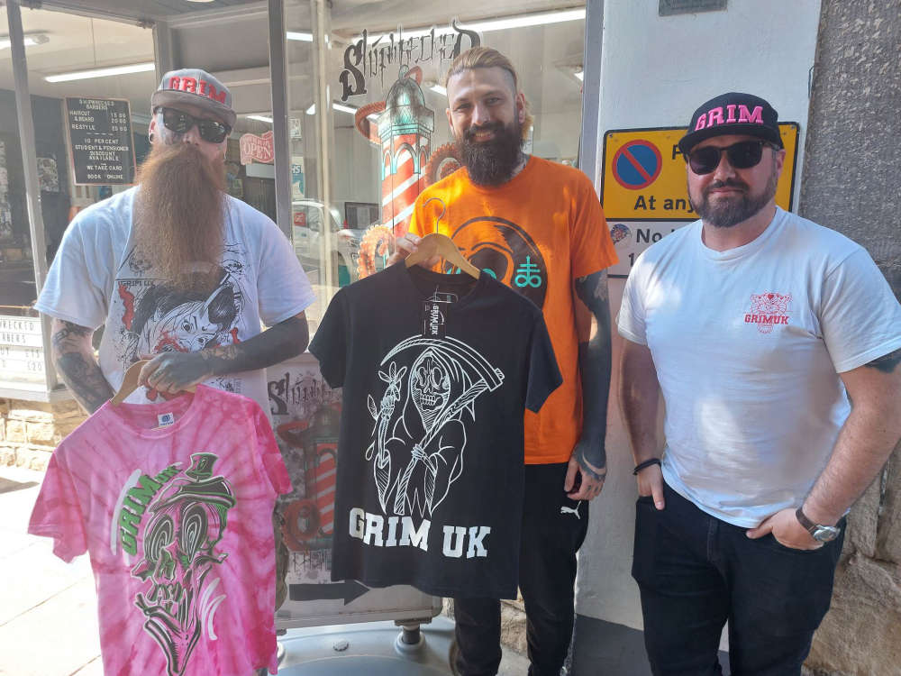 INTERVIEW Bright future for Grim UK clothing brand run from Lancaster  tattoo studio  Beyond Radio