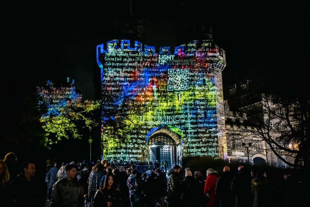 Light Up Lancaster breaks records for crowds in city centre