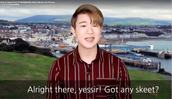 Get the 'skeet' with Korean Youtuber on how to 'speak Manx' - 3FM Isle ...