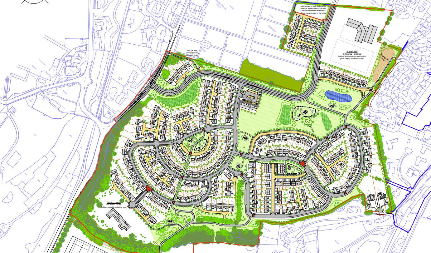 Braddan Commissioners oppose planning application for 320 houses - 3FM ...