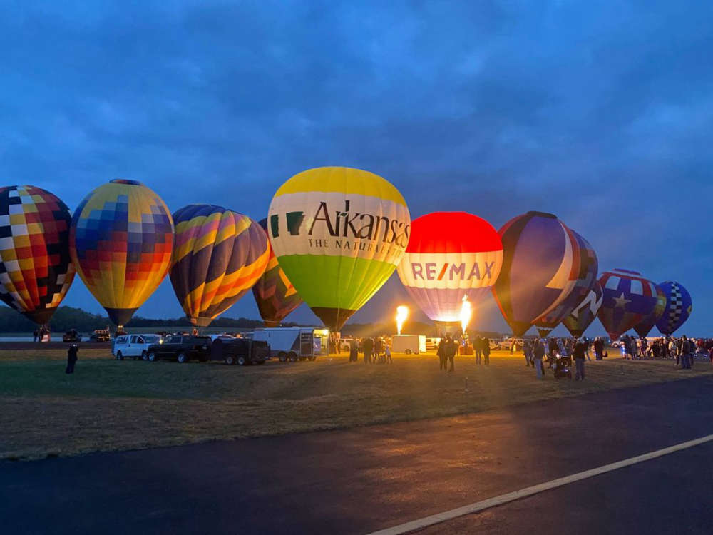 Arkansas Hot Air Balloon State Championships Round Two This Week 98