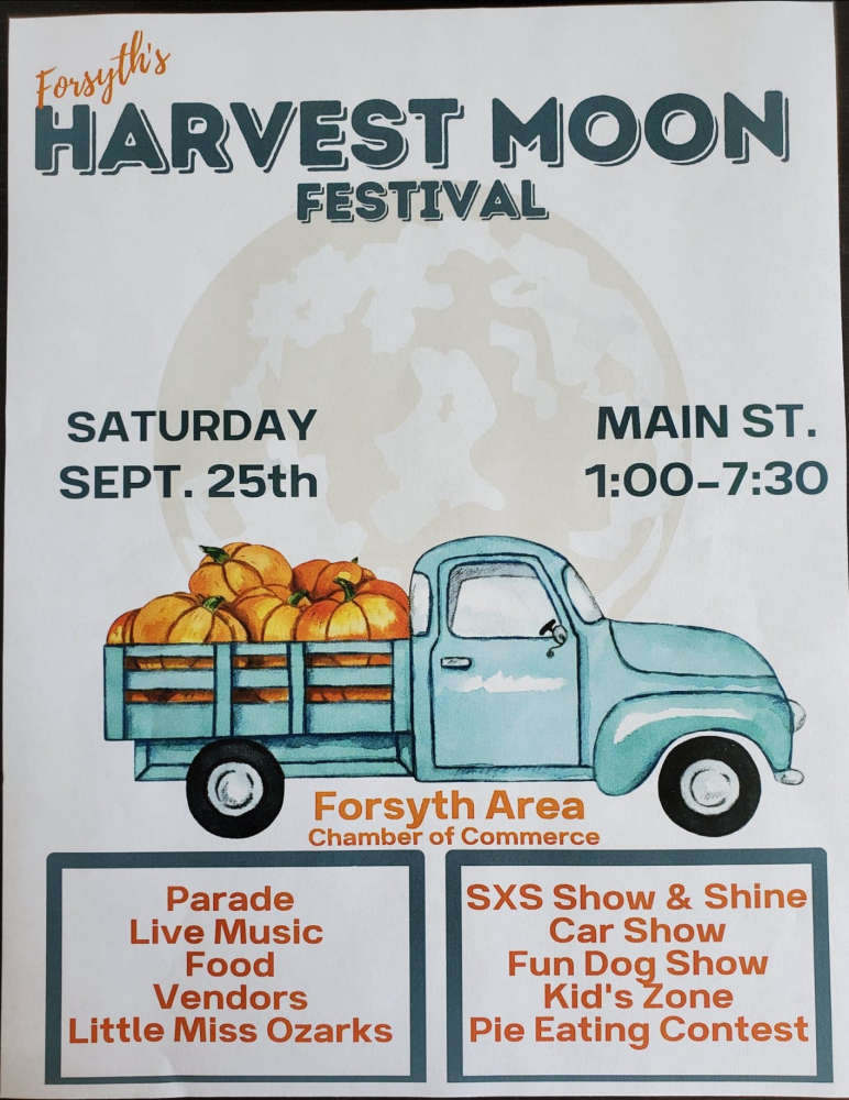 Forsyth Harvest Moon Festival Saturday My 100.1 KOMC