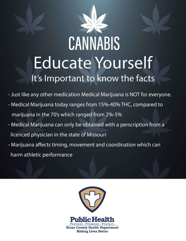Stone County Health Department Cannibas Education