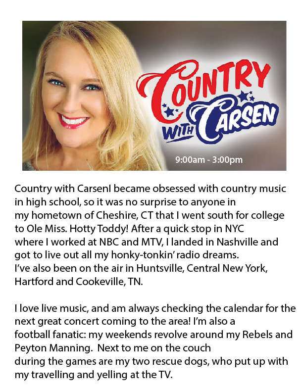 Country With Carsen