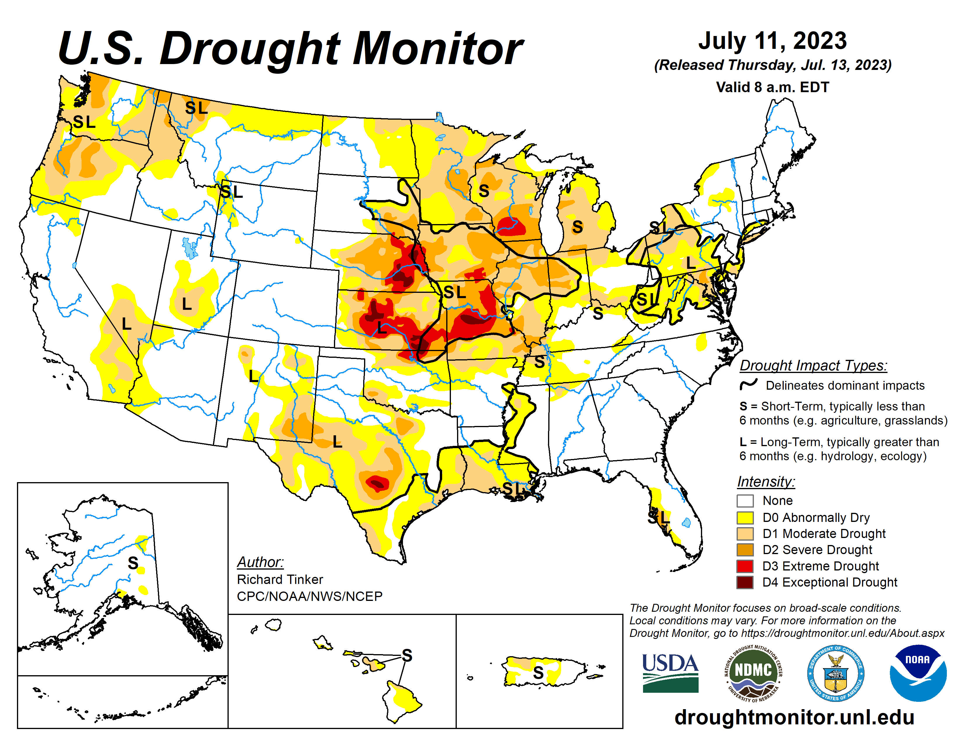 Drought Levels On The Rise - My 100.1 KOMC