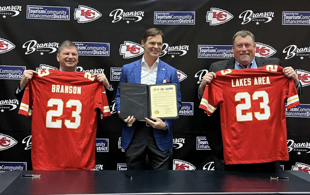 City of Branson, Kansas City Chiefs ink partnership