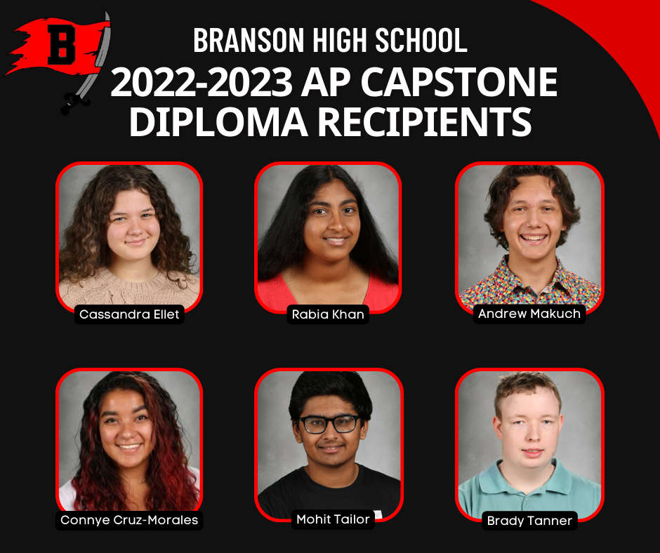 Branson High School Celebrates AP Capstone Diploma Recipients My 100.