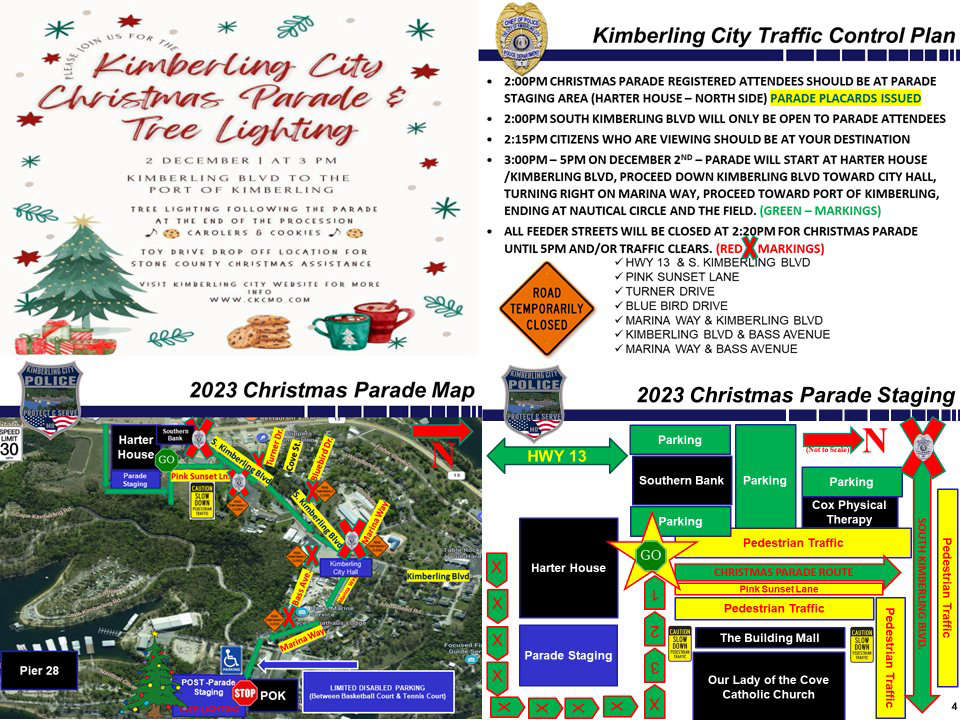 Kimberling City Christmas Parade Saturday New Country 1029