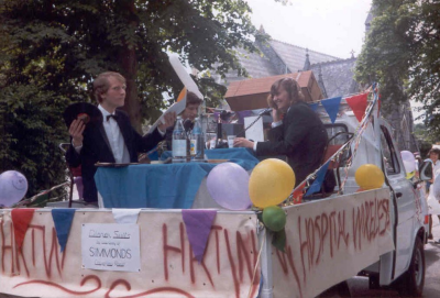 The team take part in Carnival Week