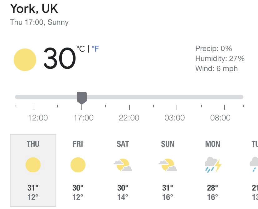 hot-weather-in-york-to-continue-for-the-duration-of-the-weekend