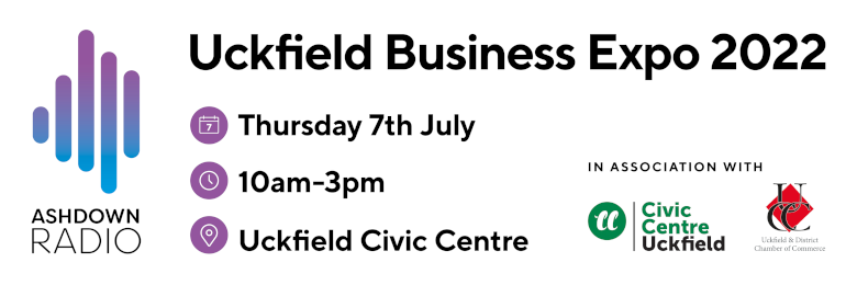 The Uckfield Business Expo on Thursday 7 July at Uckfield Civic Centre