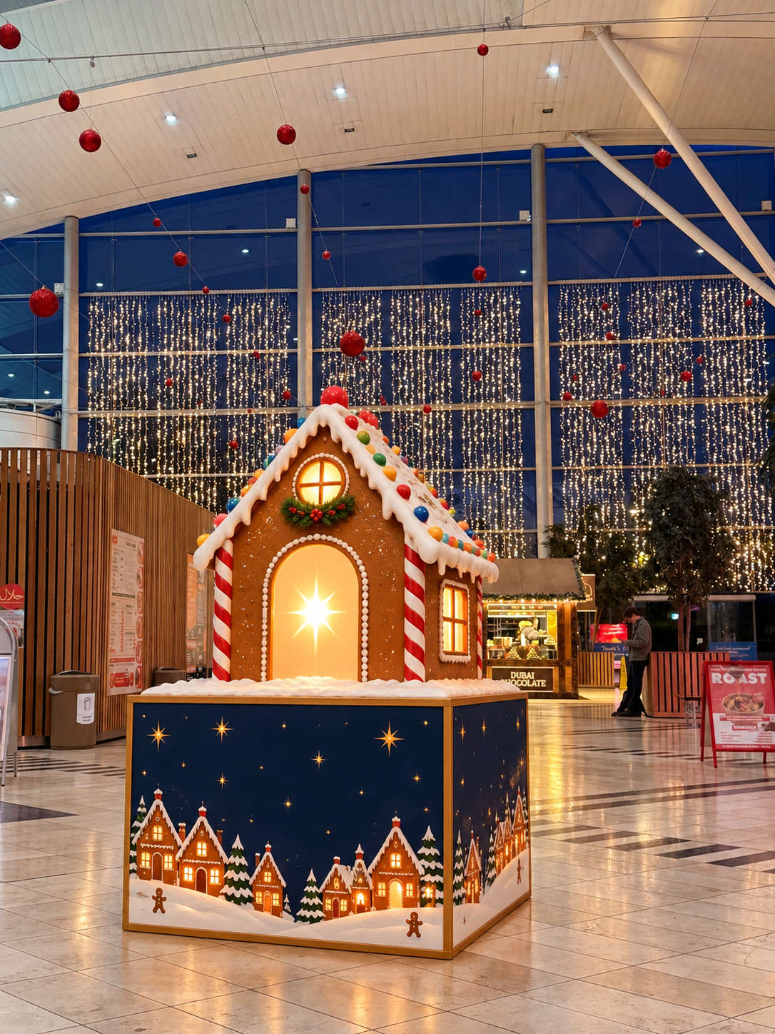 A Gingerbread Shed. Not edible.