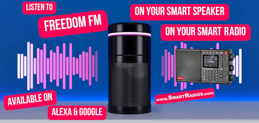 Listen to Freedom FM on your Smart Speaker