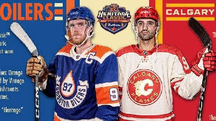 The Flames unveiled the throwback jerseys they'll wear for the Heritage  Classic - Article - Bardown