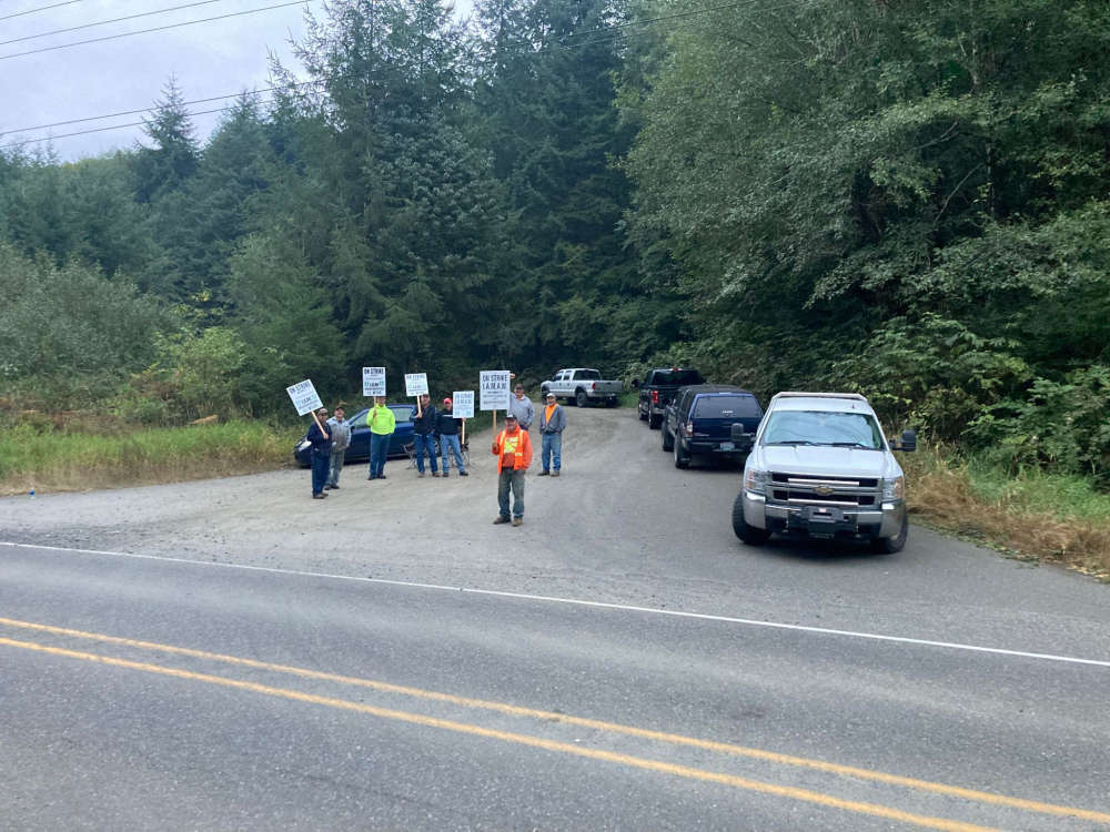 And The Strike Is On Go Grays Harbor 