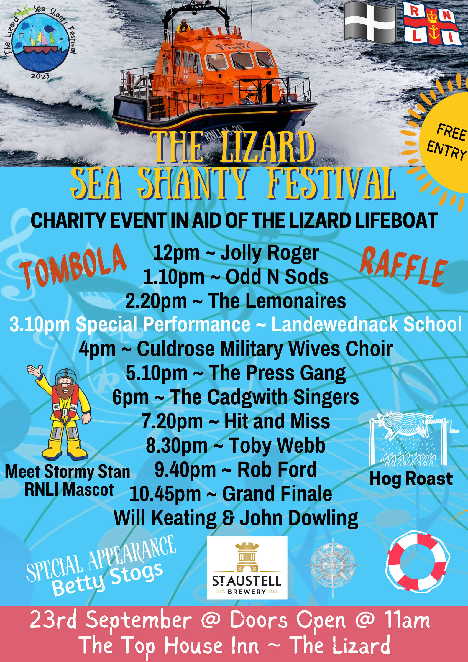 The Lizard Sea Shanty Festival Sets Sail A Free Musical Event for a