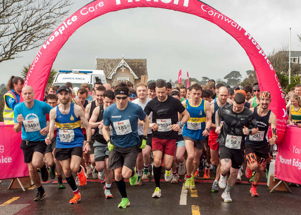 Run Falmouth success for Cornwall Hospice Care Cornwall's Rewind Radio