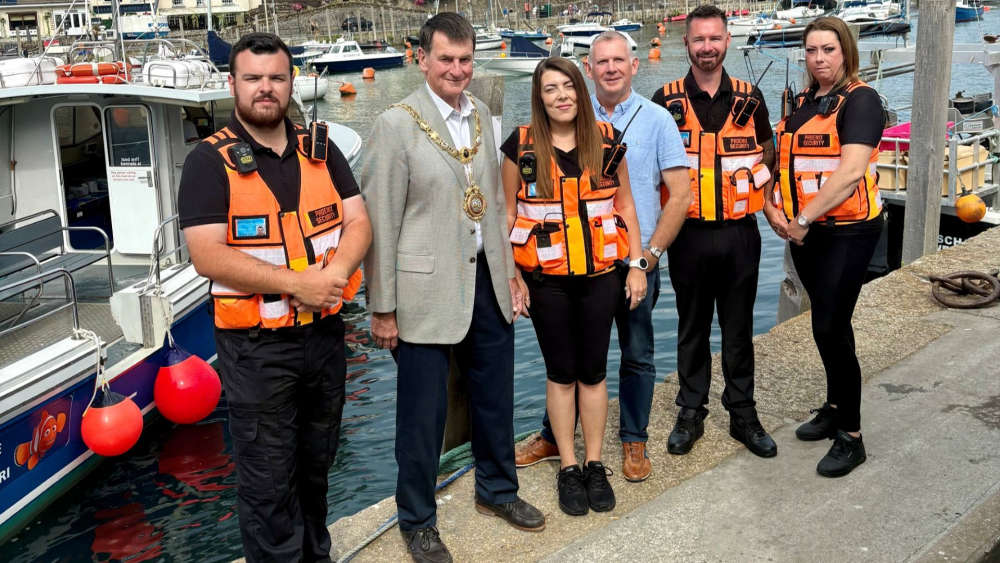 Security team returns to Looe for summer holiday season