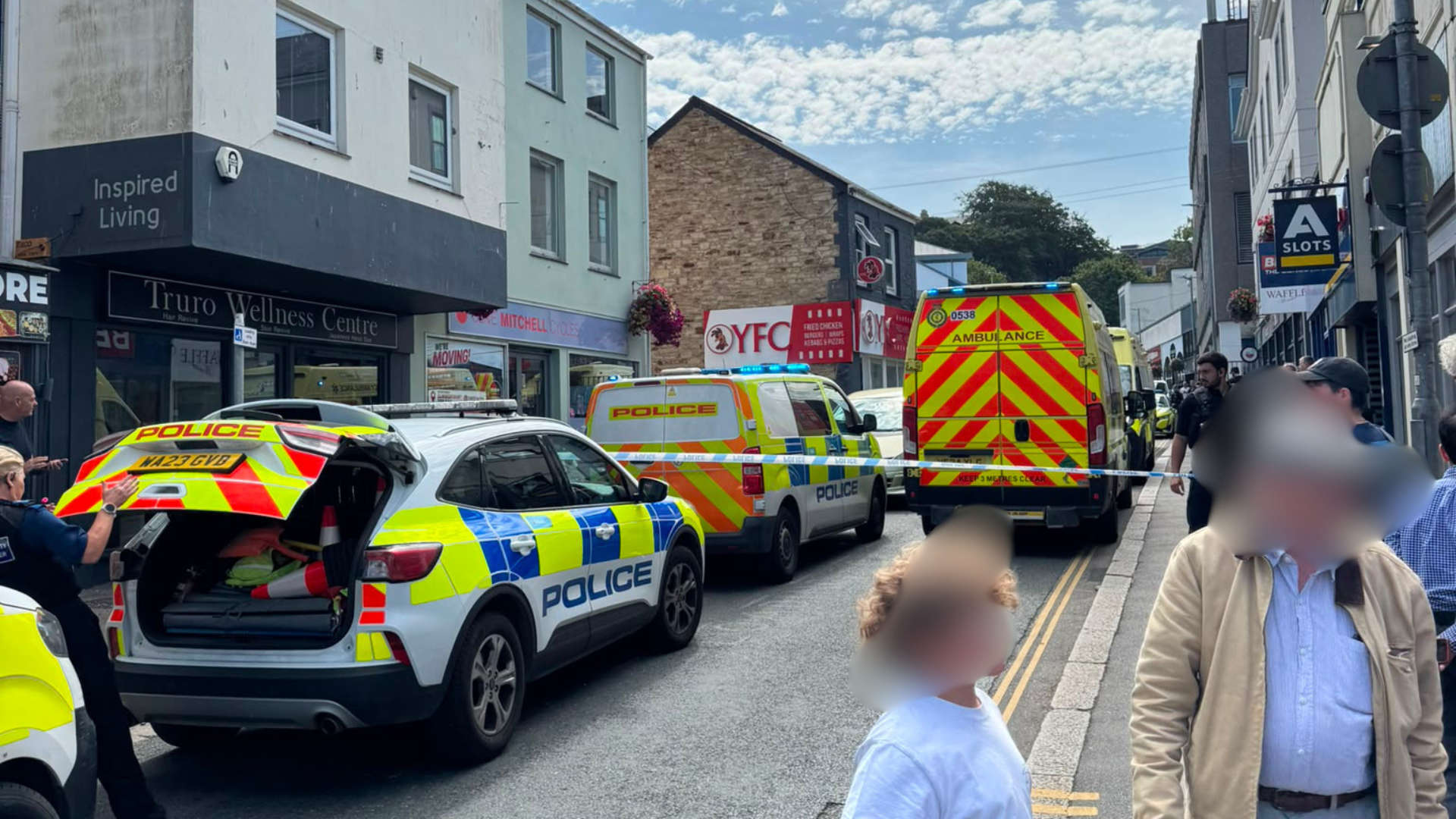 Major Emergency Response in Truro Following Large-Scale Fight