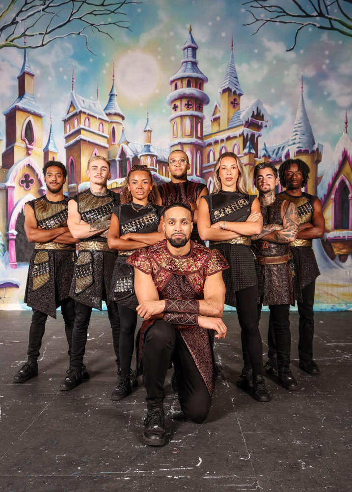 Ashley Banjo and Diversity as Prince Ashley and the Royal Guards Credit Stuart Martin
