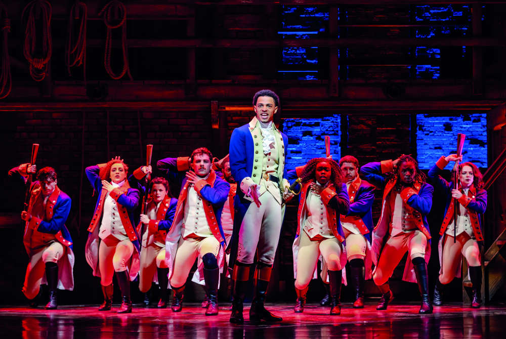 HAMILTON TOUR. Marley Fenton Alexander Hamilton and Company. Photo by Danny Kaan