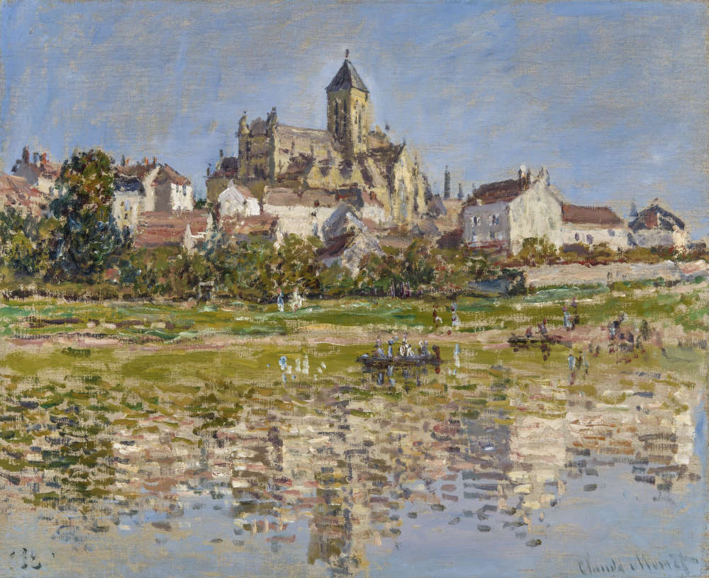 Claude Monet, The Church at Vetheuil, 1880, oil on canvas copyright Southampton City Art Gallery