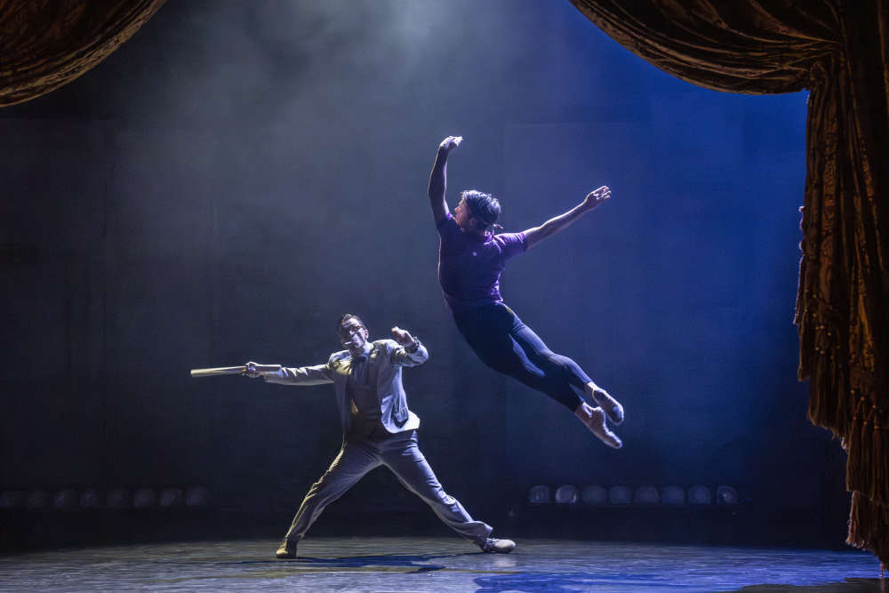 Matthew Bournes production of THE RED SHOES. Reece Causton Sergei Ratov. Photo by Johan Persson