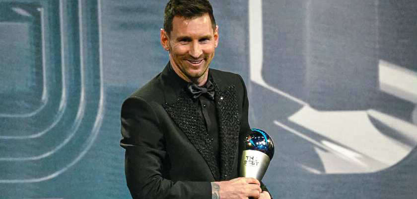 Premios The Best Lionel Messi Elegido Como El Mejor Jugador Del Mundo