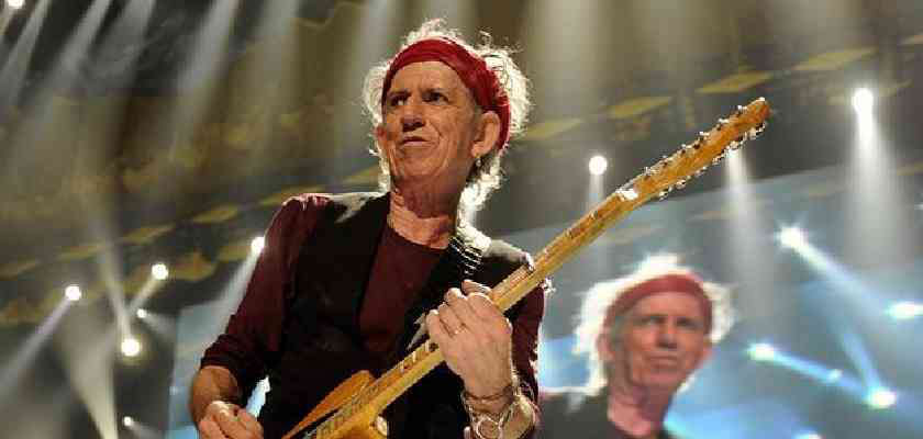 El guitarrista de los Rolling Stones Keith Richards, nueva imagen