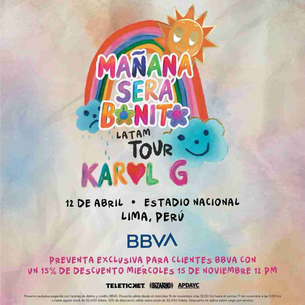 Karol G en Perú ¿cuándo y dónde comprar las entradas para su concierto