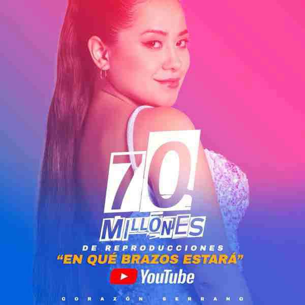 Corazón Serrano Ana Lucía Urbina logra impresionante récord en YouTube