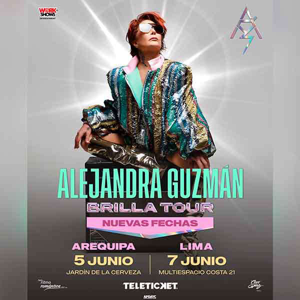 alejandra guzman en peru 2025 lima y arquipa