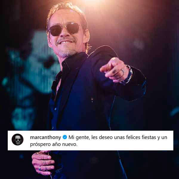 marc anthony saludo navidad