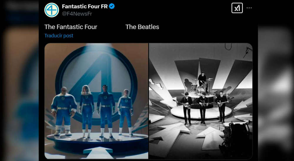 the beatles cuatro fantasticos