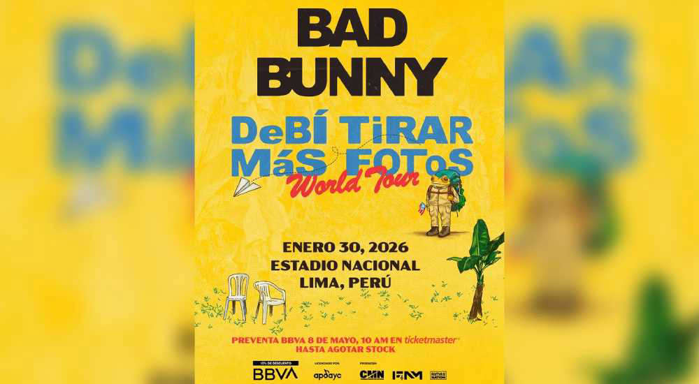 bad bunny peru concierto 2026