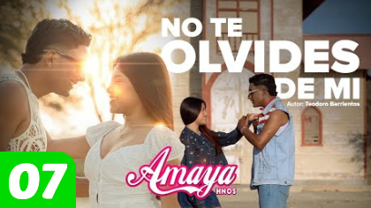 'No te olvides de mí'