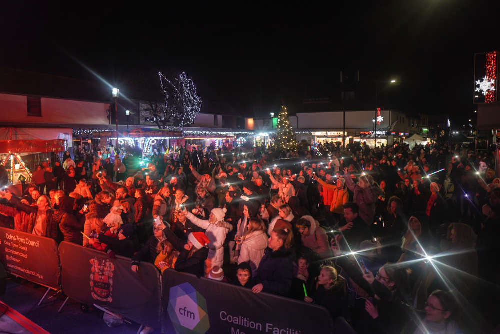 Christmas Light Switch On and Show - Burnley Markets