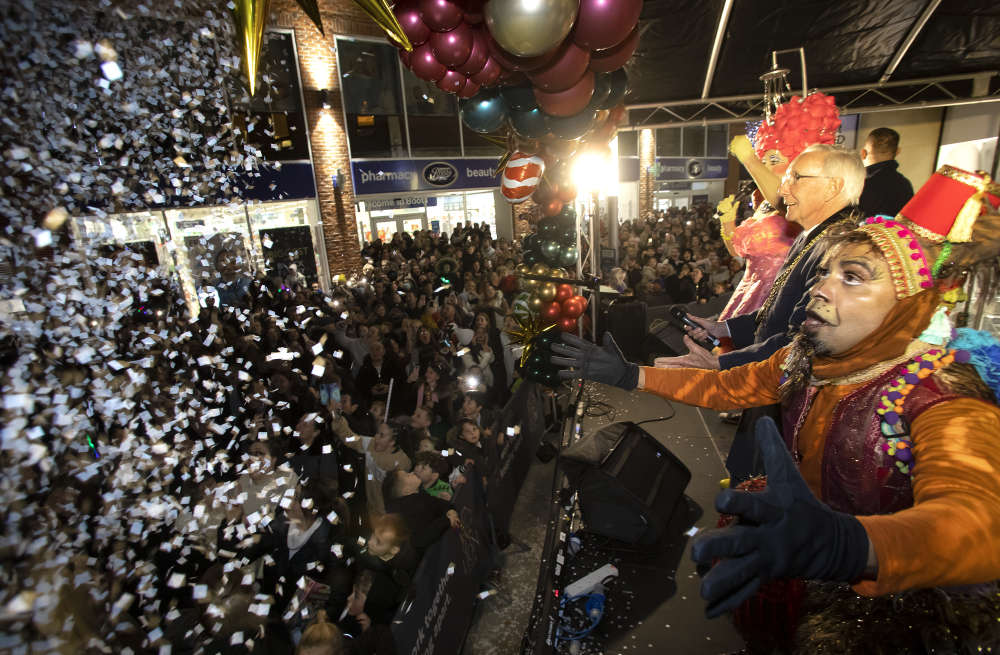 In Colchester Christmas Light Switch On Mercury Theatre