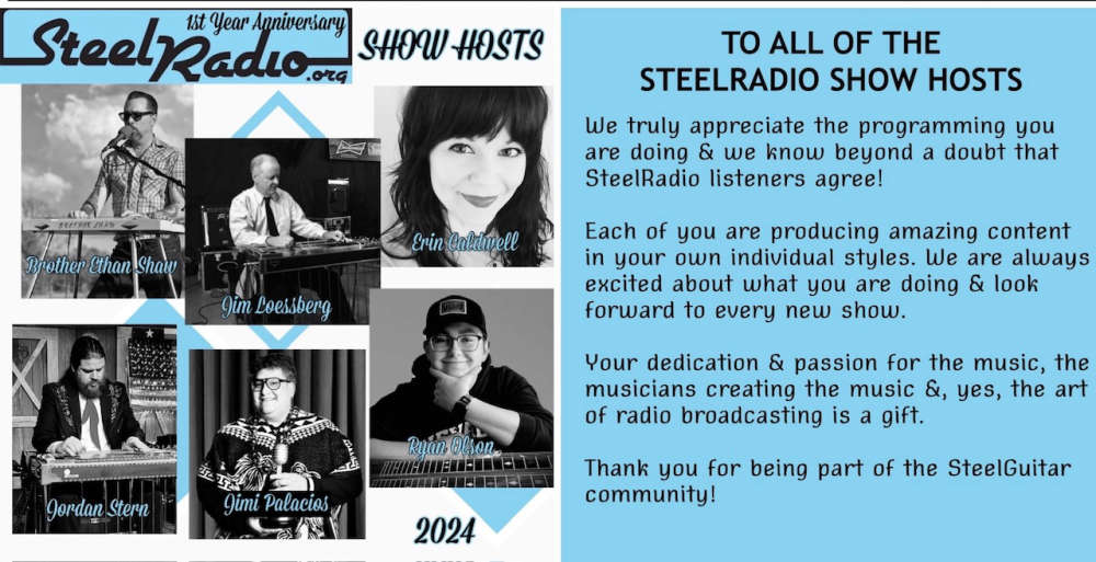 2024 SteelRadio Hosts Thank you