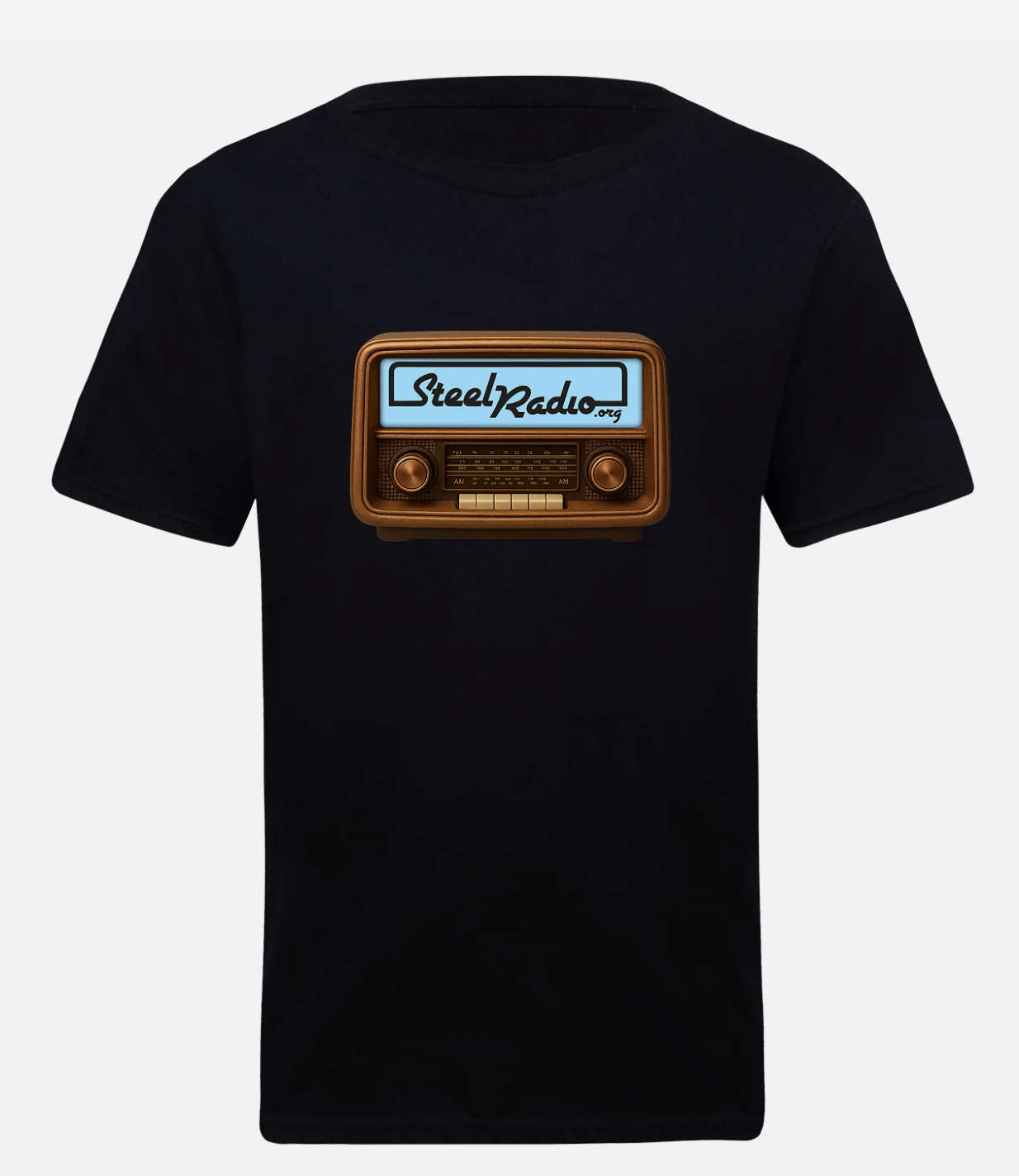SteelRadio T-Shirt w: RADIO Dec. 2025