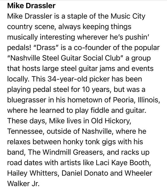 Mike Drassler bio