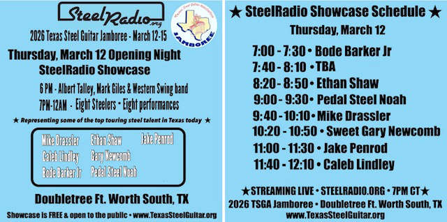  TSGA SR 2026 Showcase revised Double Pic Sched