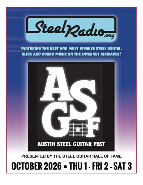 Austin Steel Guitar Fest (ASGF) Oct. 2026