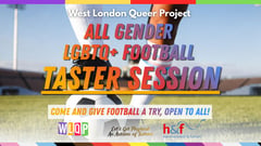 All Gender LGBTQ+ Football Taster Session